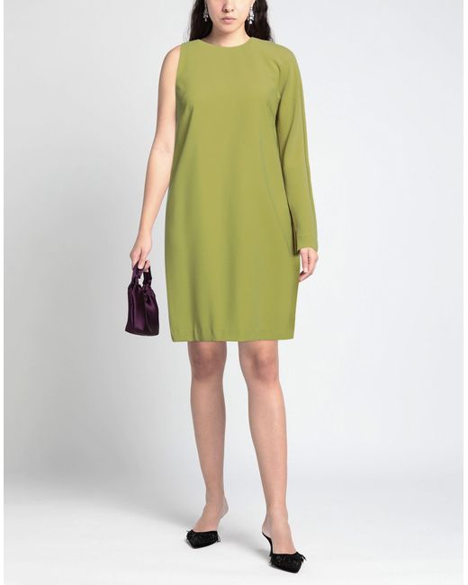 Sandro Ferrone Green Mini Dress