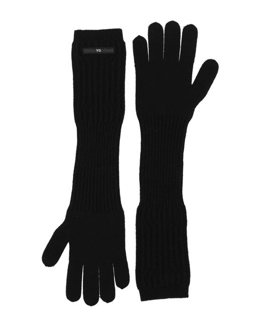 Y-3 Black Handschuhe