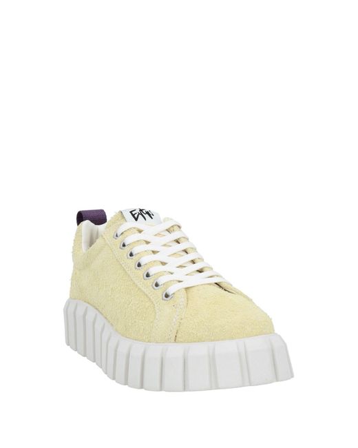 Eytys Yellow Light Sneakers Soft Leather