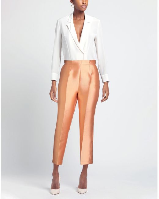 Tassos Mitropoulos Orange Apricot Pants Pes