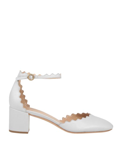 Chloé White Pumps