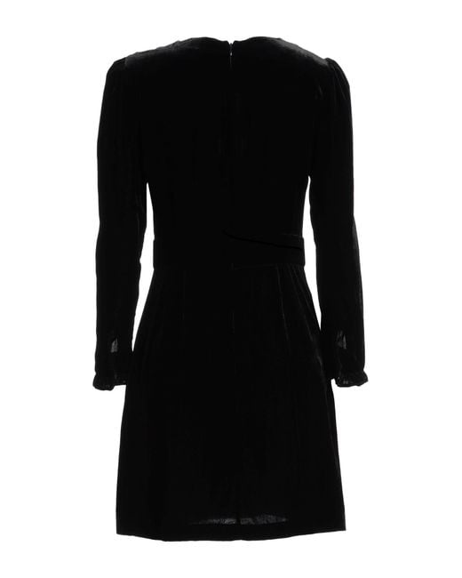 Sandro Black Mini Dress