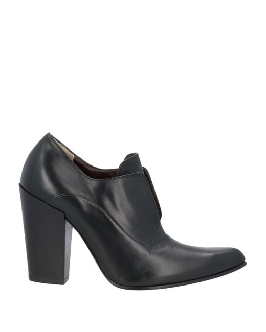 HAZY Black Loafers Leather