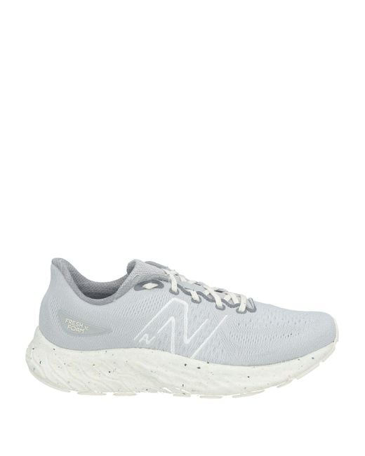 New Balance White Sneakers Textile Fibers for men