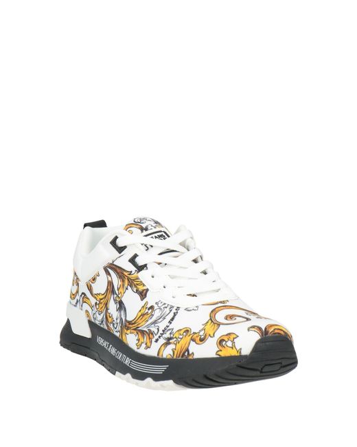 Versace Jeans Couture White Trainers for men