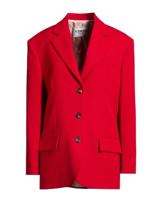 Iceberg Red Blazer