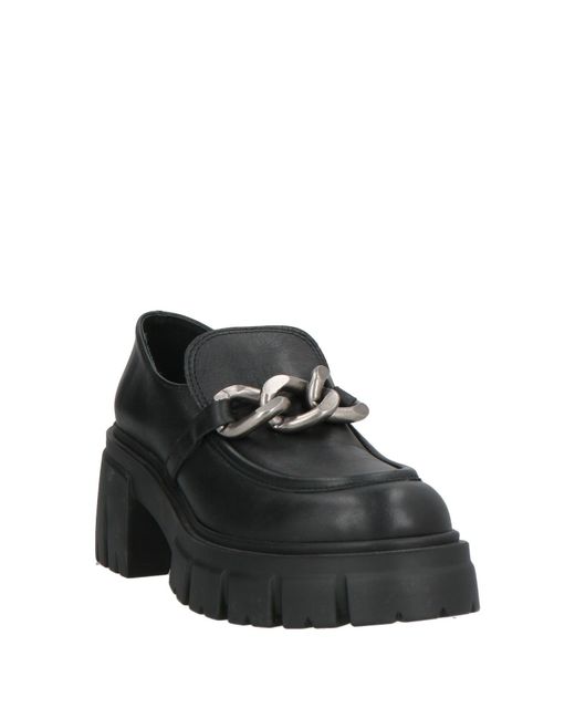 Tsakiris Mallas Black Loafers Leather