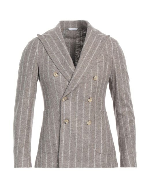 Manuel Ritz Gray Blazer for men