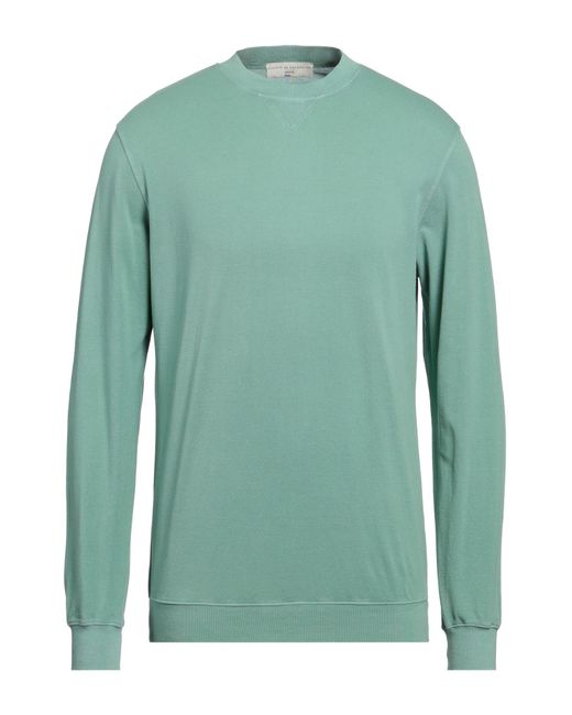 FILIPPO DE LAURENTIIS Green Sweatshirt for men