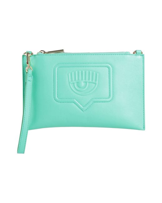 Chiara Ferragni Green Clutches