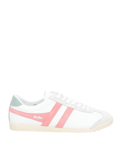 Gola Pink Sneakers Leather, Textile Fibers