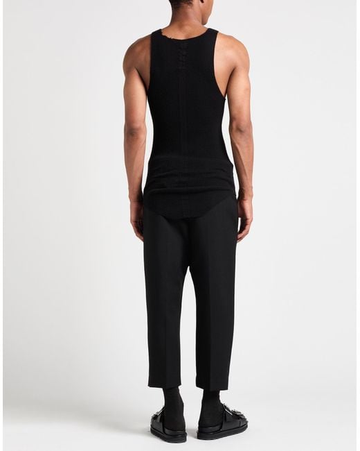 Rick Owens Black Trouser for men