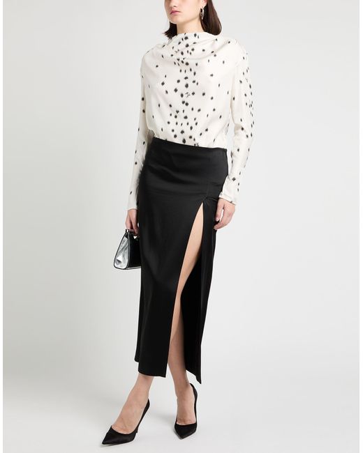 Rochas White Top Silk