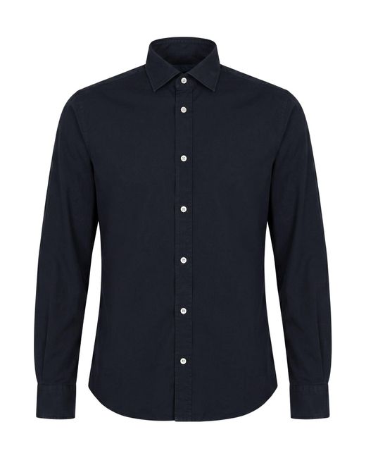 MASTRICAMICIAI Blue Shirts for men