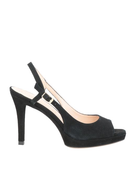 Unisa Black Sandals