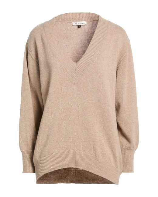 Pullover Manila Grace en coloris Natural