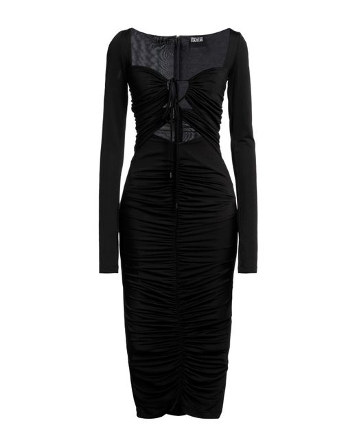 Vestido midi Versace de color Black