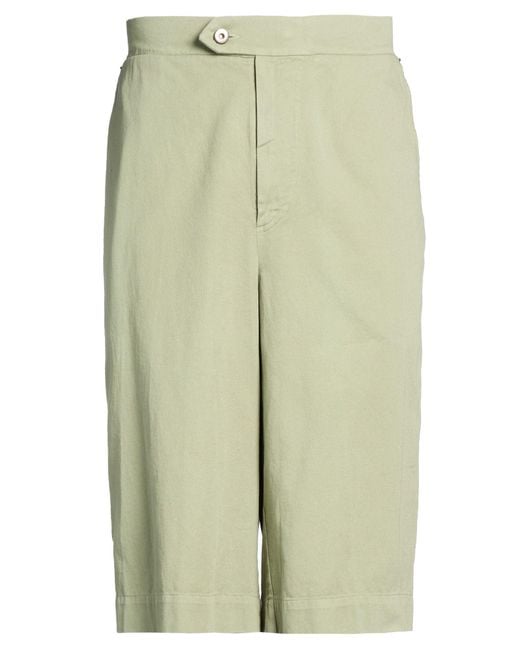 MAISON CRAZY WORKER 3.2 Green Shorts & Bermuda Shorts for men