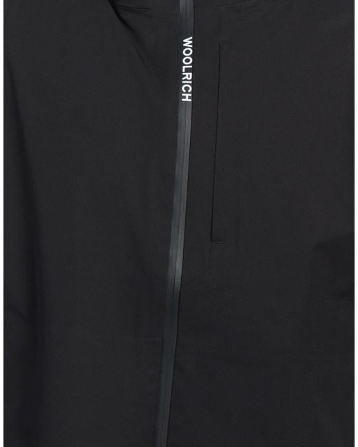 Woolrich Black Jacket Polyester for men