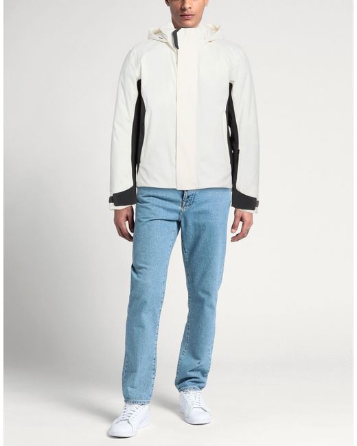 Sease White Jacket Virgin Wool, Polyamide, Elastane, Polyester, Polyurethane for men