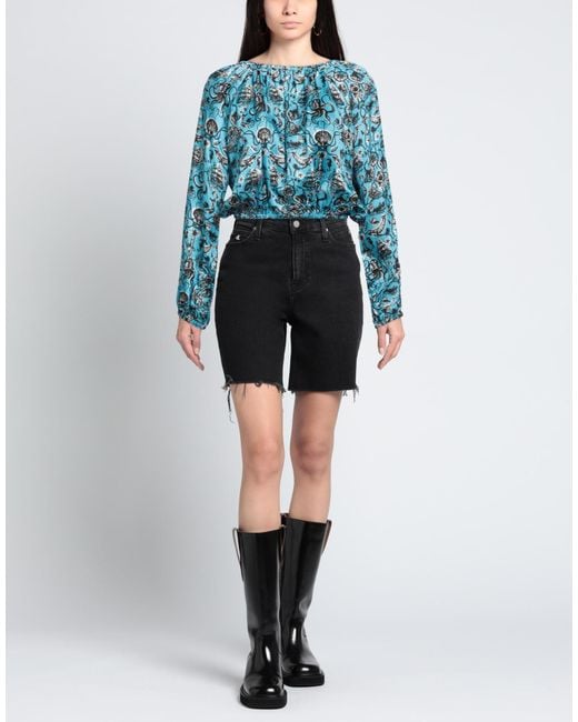 Top Jucca en coloris Blue