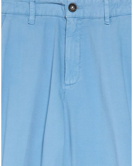 Massimo Alba Blue Sky Pants Cotton, Elastane for men
