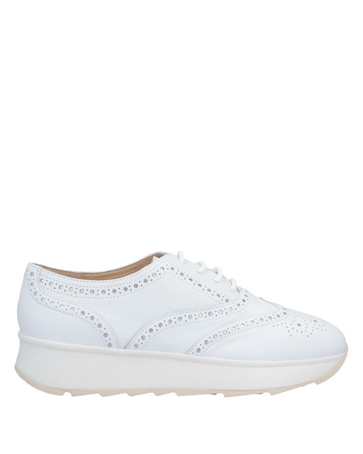 Geox White Low-tops & Sneakers