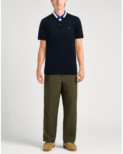 Harmont & Blaine Blue Polo Shirt for men