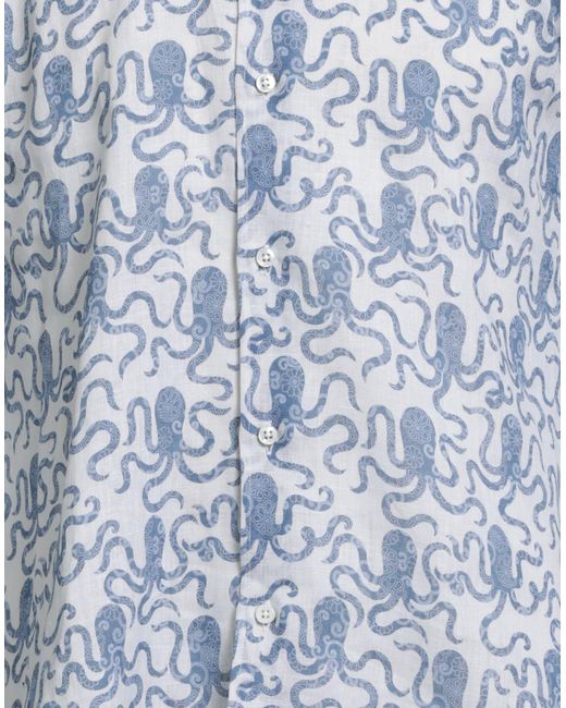 Fedeli Blue Shirt for men