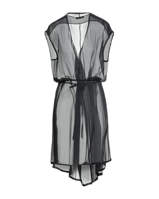 Ann Demeulemeester Gray Midi Dress