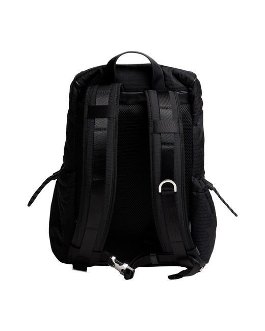 Emporio Armani Black Rucksack for men