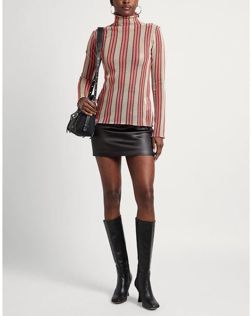 MSGM Red Turtleneck