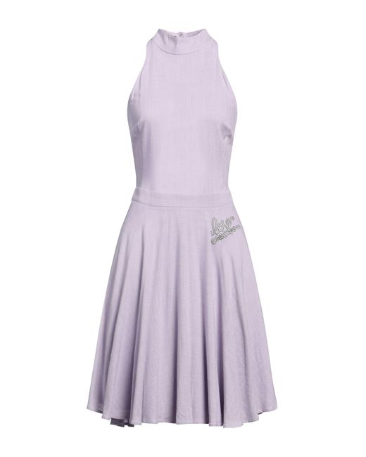 Love Moschino Purple Midi Dress