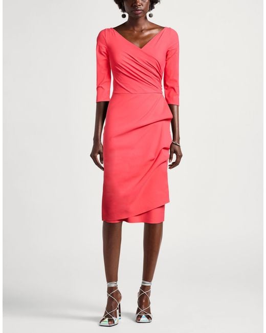 La Petite Robe Di Chiara Boni Pink Midi Dresses