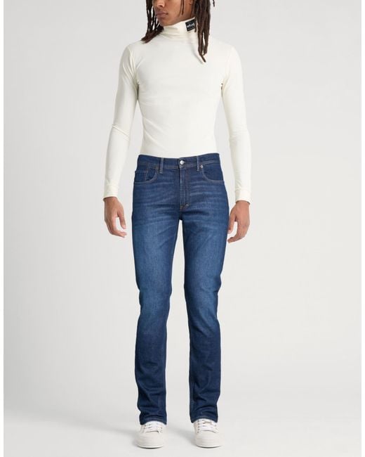 Acne Blue Jeans Cotton, Elastane for men