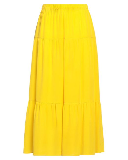 ROSSO35 Yellow Maxi Skirt
