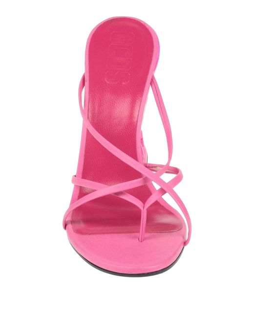 Gcds Pink Thong Sandal