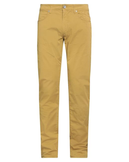 Jeckerson Yellow Trouser for men