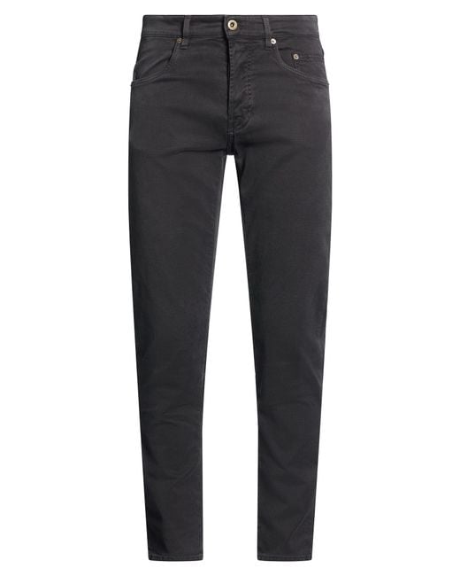 Siviglia Gray Pants Cotton, Modal, Elastane for men