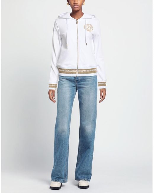 Versace Jeans Couture White Sweatshirt