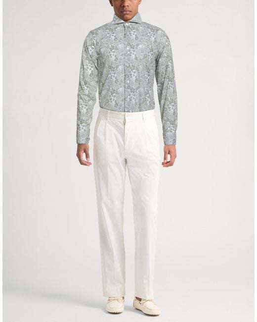 Camisa Fedeli de hombre de color Gray