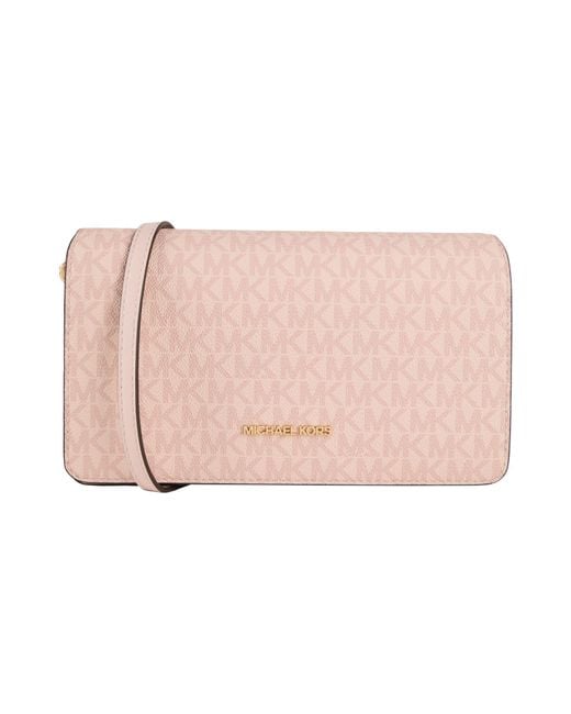 MICHAEL Michael Kors Pink Cross-Body Bag Leather