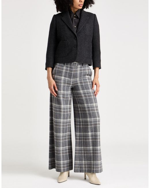 Dries Van Noten Black Charcoal Blazer Wool