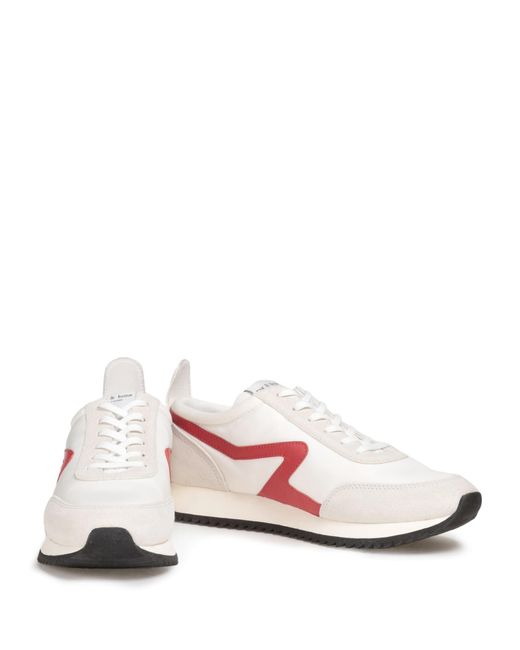 Rag & Bone Pink Sneakers Leather, Recycled Polyester