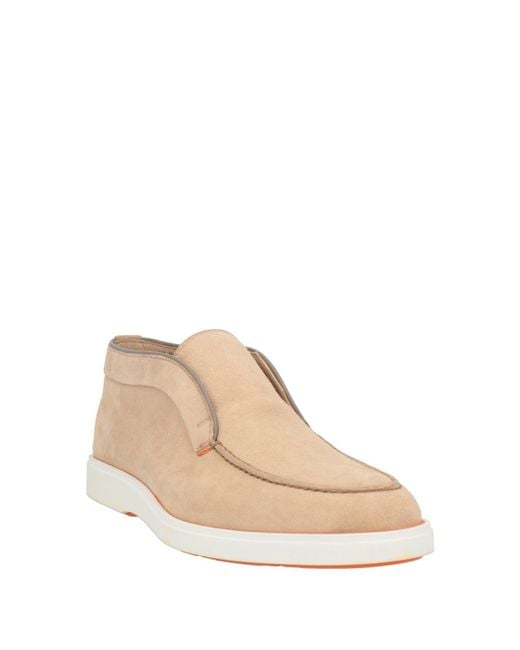 Santoni Natural Ankle Boots for men