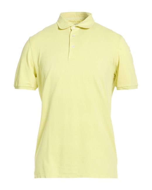 Fedeli Yellow Polo Shirt for men