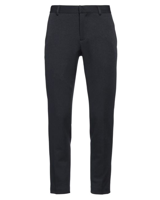 Daniele Alessandrini Blue Daniele Alessandrini Pants Polyester, Elastane for men