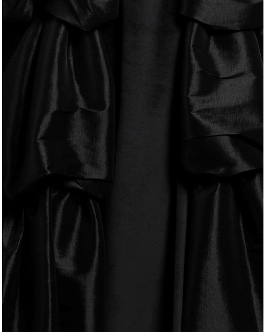 Kika Vargas Black Midi Dress
