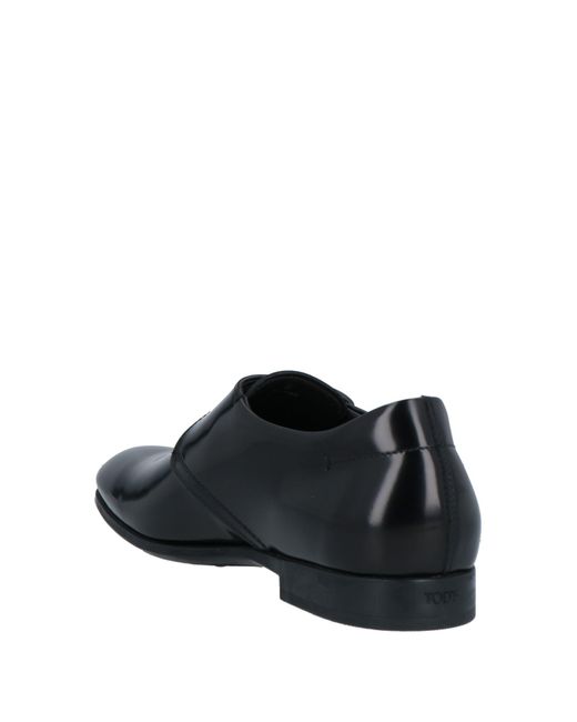 Tod's Black Loafers Leather for men