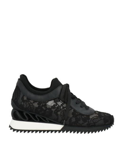 Le Silla Black Sneakers